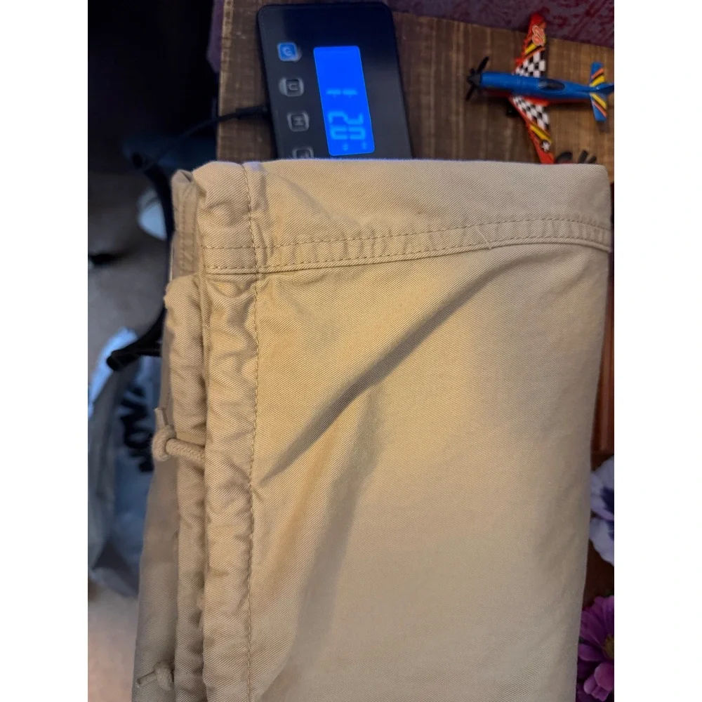 Levis Loose Cargo Pants Mens W28 L30 Tan Khaki Good Drawstring Hem A4707-0016